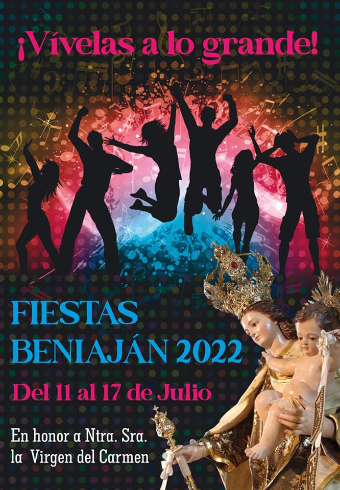 Fiestas patronales en honor a Nuestra Señora del Carmen 2022 Beniaján